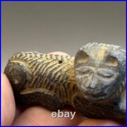 Very Old Ancient Near Eastern Carved Animal Stone Figure e