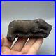 Very old ancient near eastern black stone animal figure