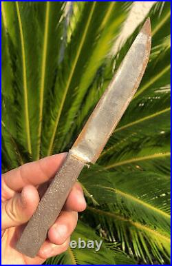 Vintage Antique Islamic Yemeni Silver Arabic Dagger Jambiya Khanjar knife 10.5
