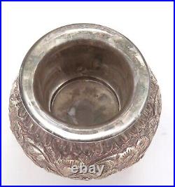 Vintage Middle Eastern / Islamic. 800 Silver Salts / Condiment Pots