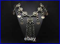 Vintage Necklace Pendant Dangles Bell Middle Eastern Origin Islamic Handcrafted