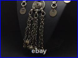 Vintage Necklace Pendant Dangles Bell Middle Eastern Origin Islamic Handcrafted