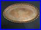 Vintage Suleyman Ankara TM Dondurmaci Moroccan Large Copper Oval Tray