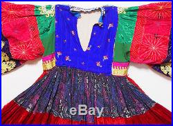 Vintage afghanistan ethnic traditional dress costume Nomaden afghan kleid LND