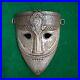 Vtg iron islamic anatolia ottoman turkish men war mask kulah khud helmet