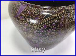 W58 Vintage Antique Classic Circa Mid Century Middle Eastern Art Style Clay Pot