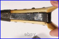 Yataghan style decorated early 18th Century /1710/ Ottoman Bichaq dagger