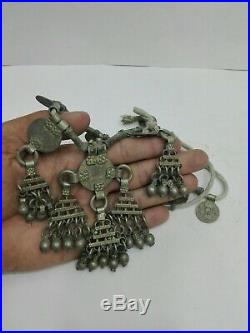 Yemeni Necklace Silver Antique Vintage Bedouin Tribal Yemen Handmade Choker Nice