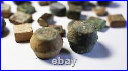 Zurqieh Ad6330- Ancient Byzantine & Islamic Bronze Weights. 22 Pcs