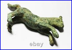 Zurqieh As19107- Ancient Roman Bronze Figure Of A Horse. 200 300 A. D