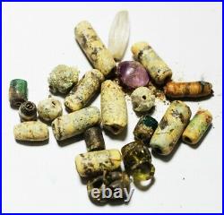 Zurqieh As21053- Ancient Roman. Lot Of Beads. Mostly Glass. 100 300 A. D